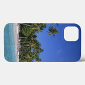 Strand mit Palmen, Malediven Case-Mate iPhone Hülle (Rückseite (Horizontal))