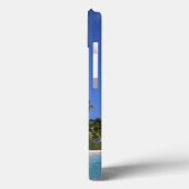 Strand mit Palmen, Malediven Case-Mate iPhone Hülle (Rückseite / Links)
