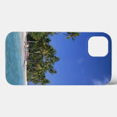 Strand mit Palmen, Malediven Case-Mate iPhone Hülle (Rückseite (Horizontal))