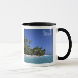 Strand mit Palmen, Malediven Tasse