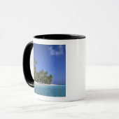 Strand mit Palmen, Malediven Tasse (Vorderseite Links)