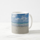 Strand mit Seaguls Kaffeetasse (VorderseiteRechts)