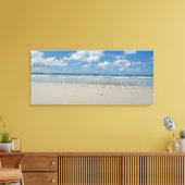 Strand mit Seaguls Leinwanddruck (Insitu (Wohnzimmer))