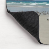 Strand mit Seaguls Mousepad (Ecke)