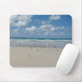 Strand mit Seaguls Mousepad (Mit Mouse)