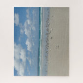 Strand mit Seaguls Puzzle (Vertikal)