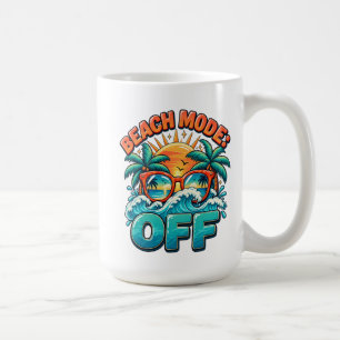 Strand-Modus : Aus Kaffeetasse