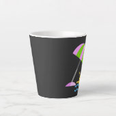 Strand Morgen Kaffee Tasse (Vorderseite)