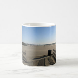 Strand morgens von M. Izzo - Playa del Rey Memori Kaffeetasse