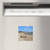 Strand Moulin Blanc in Brest Magnet (In Situ (Geschirrspüler))