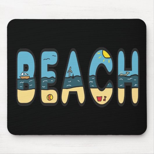Strand Mousepad (Vorne)