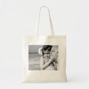 Strand Muschel am Meer Tragetasche