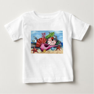 Strand-Muschel-T - Shirt - besonders angefertigt