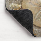 Strand-Muscheln Mousepad (Ecke)