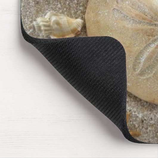 Strand-Muscheln Mousepad (Ecke)