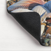 Strand, Muscheln, Ozean Mousepad (Ecke)