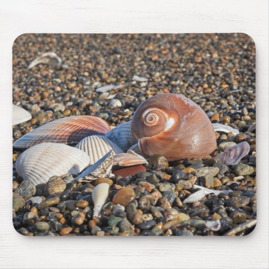 Strand, Muscheln, Ozean Mousepad (Vorne)