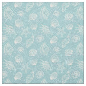 Strand-Muscheln Stoff (Muster)