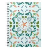 Strand naht Meeresleben mit Namen Notizblock (Vorderseite)