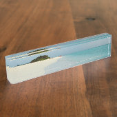 Strand Namensplakette (Seite)