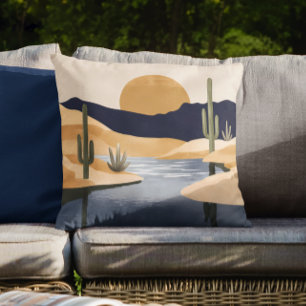 Strand Nautical Wüste Südwesten Patio Pool Kissen