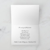 Strand-neue Jahre Feiertagskarte (Innenseite)