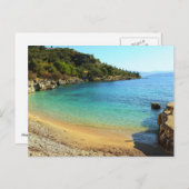 Strand Nissaki Postkarte (Vorne/Hinten)