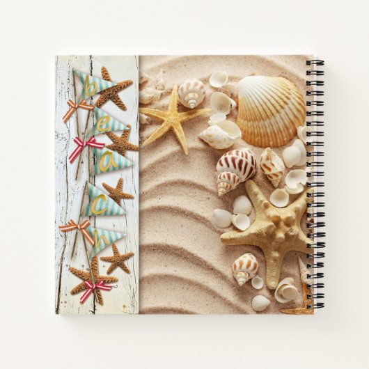 Strand Notizblock (Rückseite)