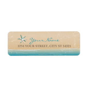 Strand-, Ocean-Address-Labels