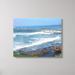 STRAND OCEAN, KALIFORNIEN Leinwand