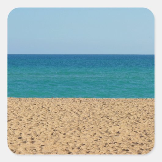 Strand, Ocean Sky Stickers (Vorderseite)