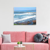 STRAND OZEAN, KALIFORNIEN Leinwand (Insitu (Wohnzimmer))