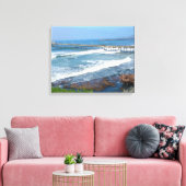 STRAND OZEAN, KALIFORNIEN Leinwand (Insitu (Wohnzimmer))
