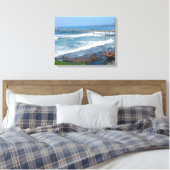 STRAND OZEAN, KALIFORNIEN Leinwand (Insitu (Schlafzimmer))