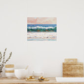 Strand Ozean Kunstposter Poster (Küche)