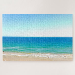 Strand Ozean Meer Blauer Himmel Landschaft tropisc Puzzle
