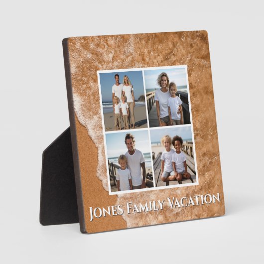 Strand Ozean Sand Surfen personalisieren Foto-Vorl Fotoplatte (Vorderseite)