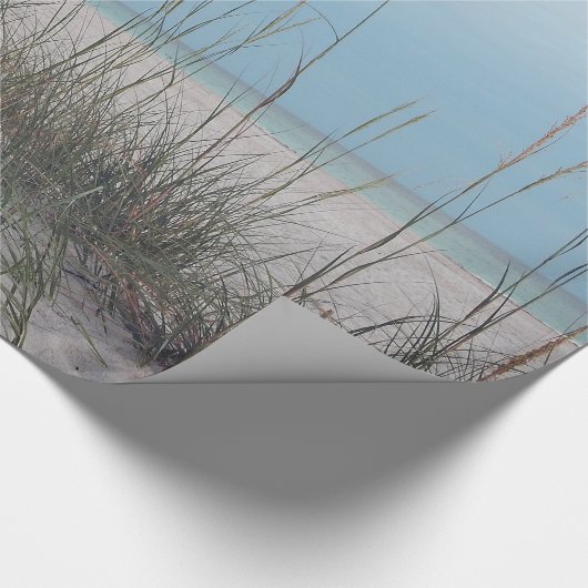 Strand-Packpapier Geschenkpapier (Ecke)