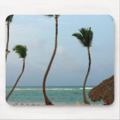 Strand-Palme Mousepad (Vorne)