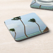 Strand-Palme Untersetzer (Linke Seite)