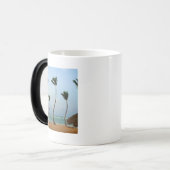 Strand-Palme Verwandlungstasse (Vorderseite Links)