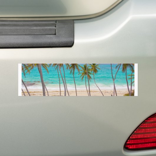 Strand-Palmen Autoaufkleber (Auf Auto)
