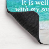 Strand Palmen Es ist gut mit meinem Soul Inspirati Mousepad (Ecke)