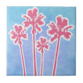 Strand-Palmen Fliese (Vorderseite)