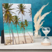 Strand-Palmen Fotoplatte (Seite)