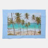 Strand-Palmen Küchentuch (Horizontal)