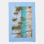 Strand-Palmen Küchentuch (Vertikal)