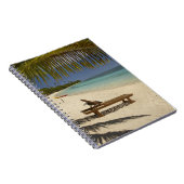 Strand, Palmen & Liegestühle Notizblock (Rechte Seite)