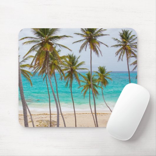 Strand-Palmen Mousepad (Mit Mouse)