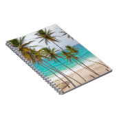 Strand-Palmen Notizblock (Rechte Seite)